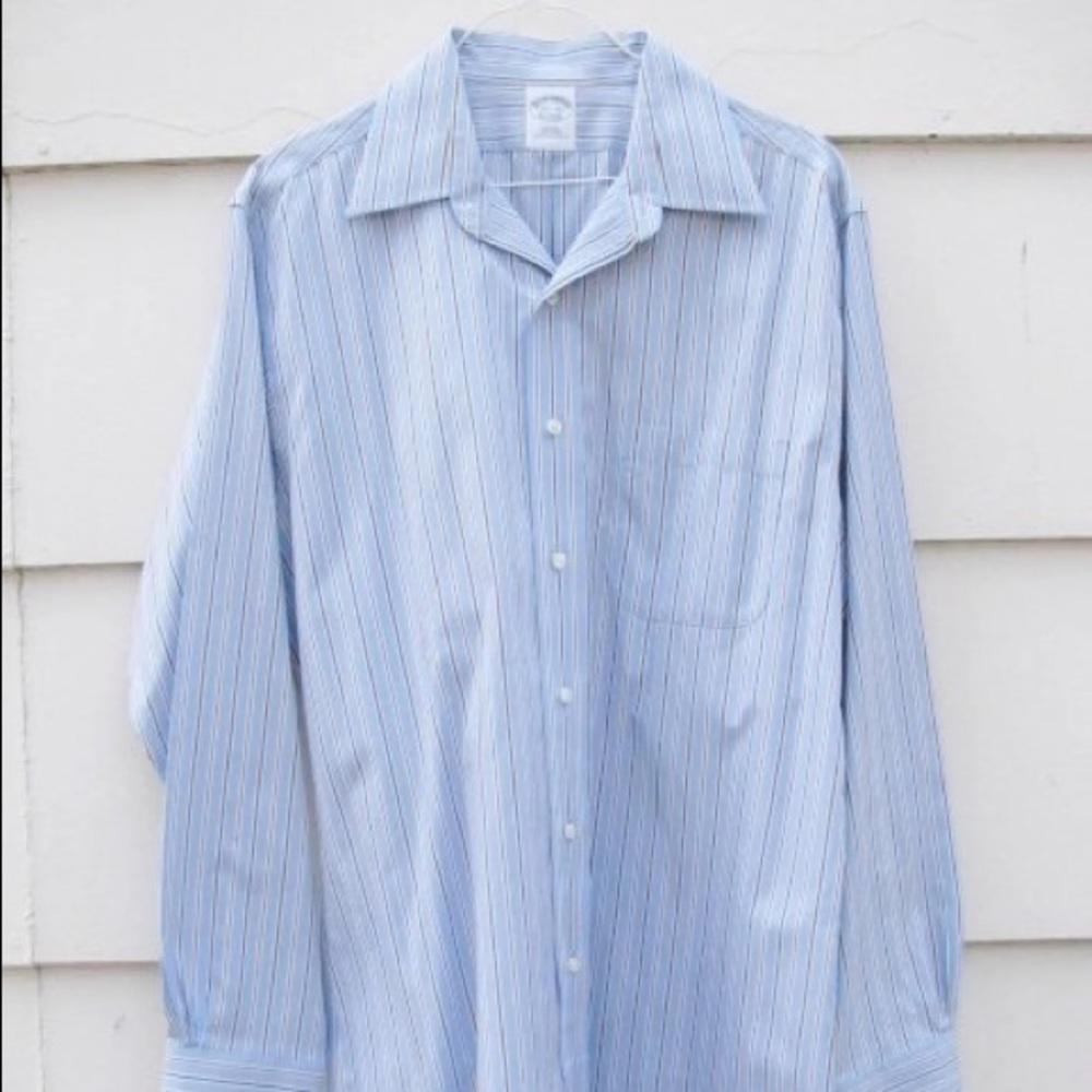 Brooks Brothers Polo Dress Shirt Long Sleeve